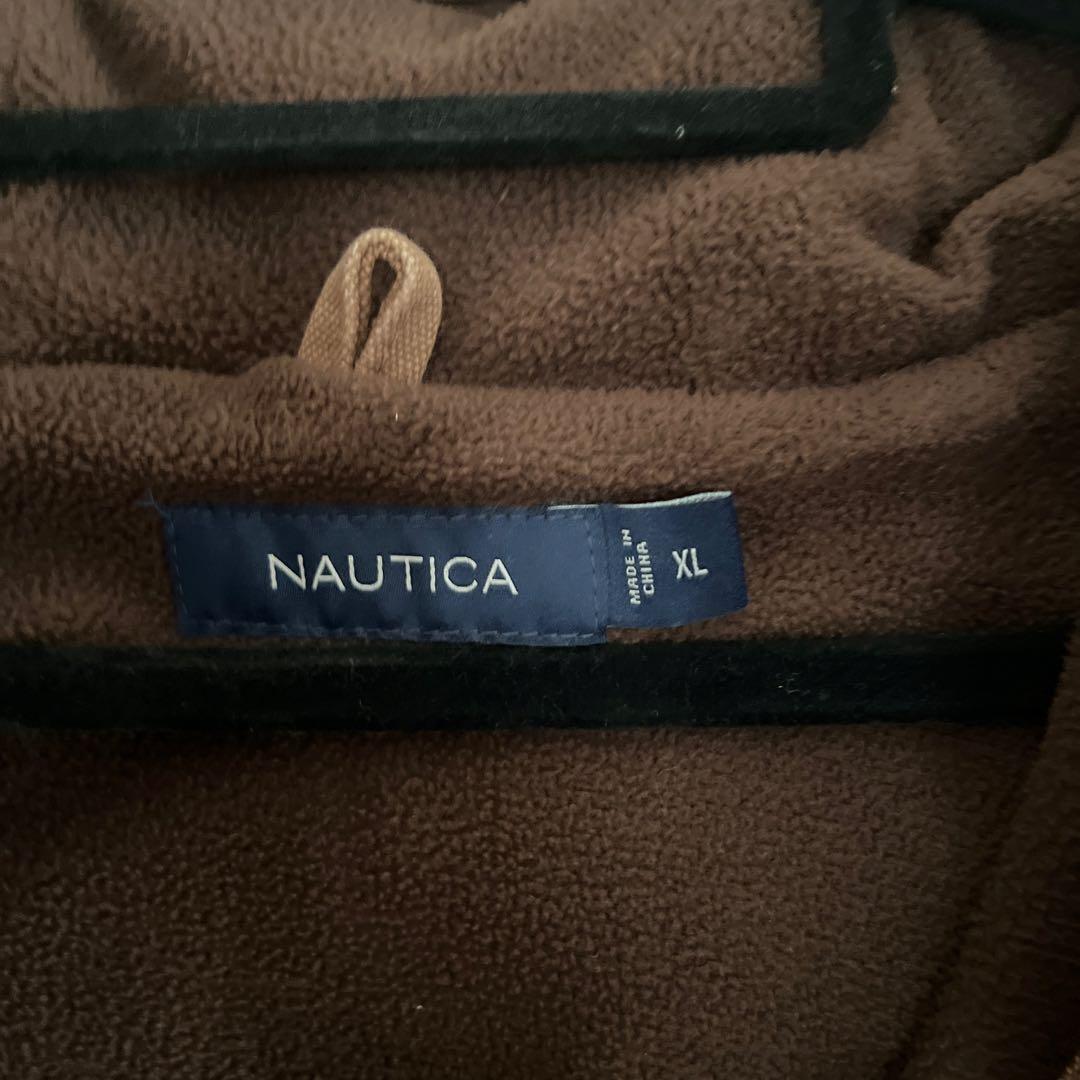 NAUTICA フード付きジャケット XL ブラウン