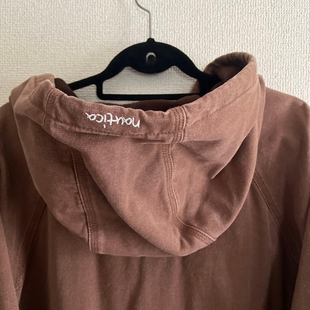 NAUTICA フード付きジャケット XL ブラウン