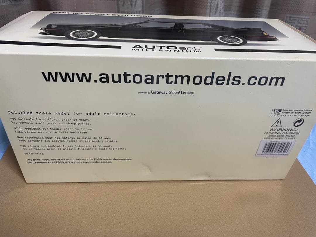 自動車 BMW M3 SPORT EVOLUTION 1/18 AUTOART
