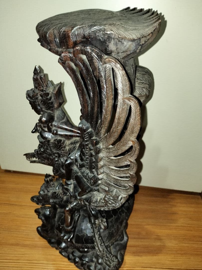 ガルーダとウイショタ神 オブジェ アンティーク アジアン