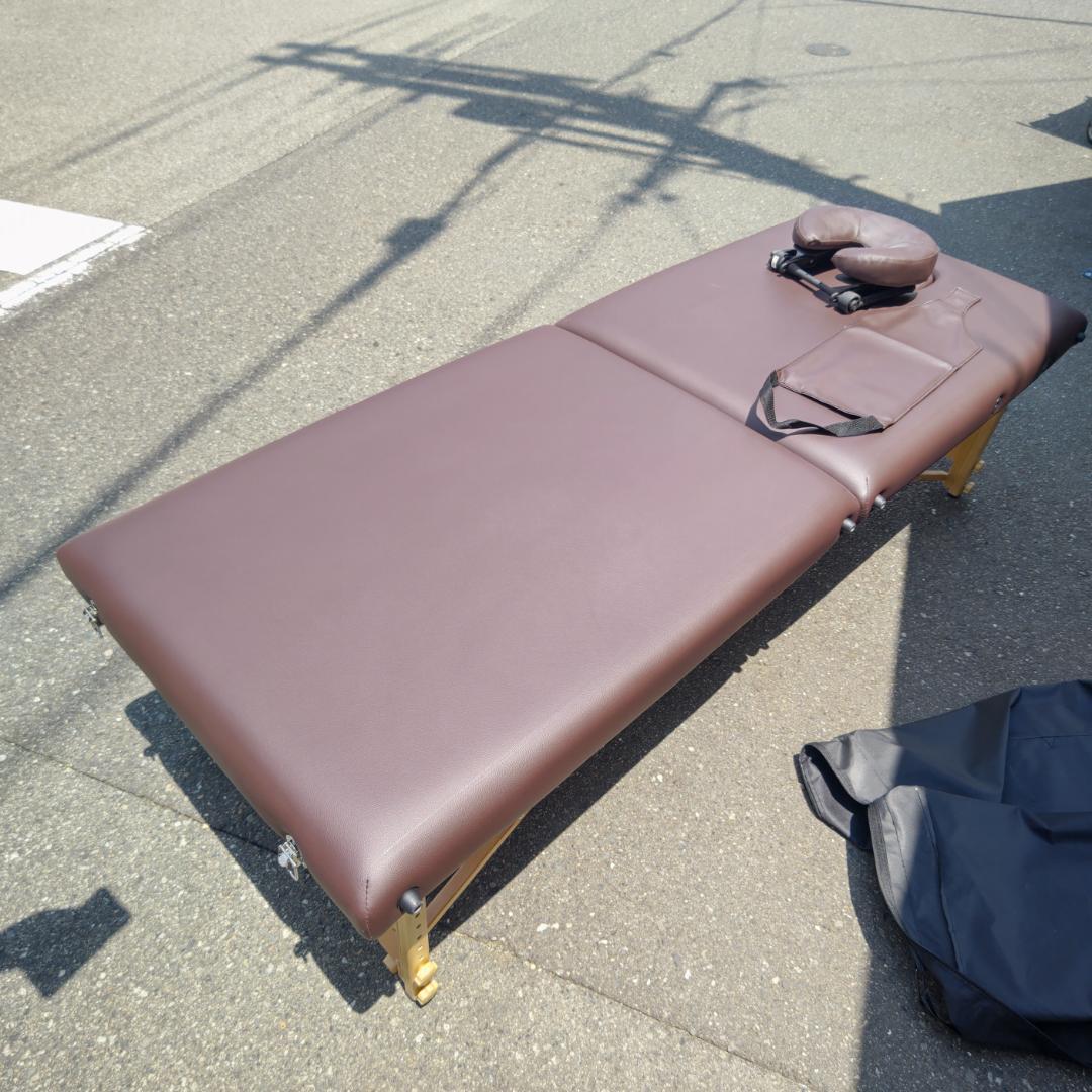 wakuwaku エステ用簡易ベッド ヘッドレスト 美品