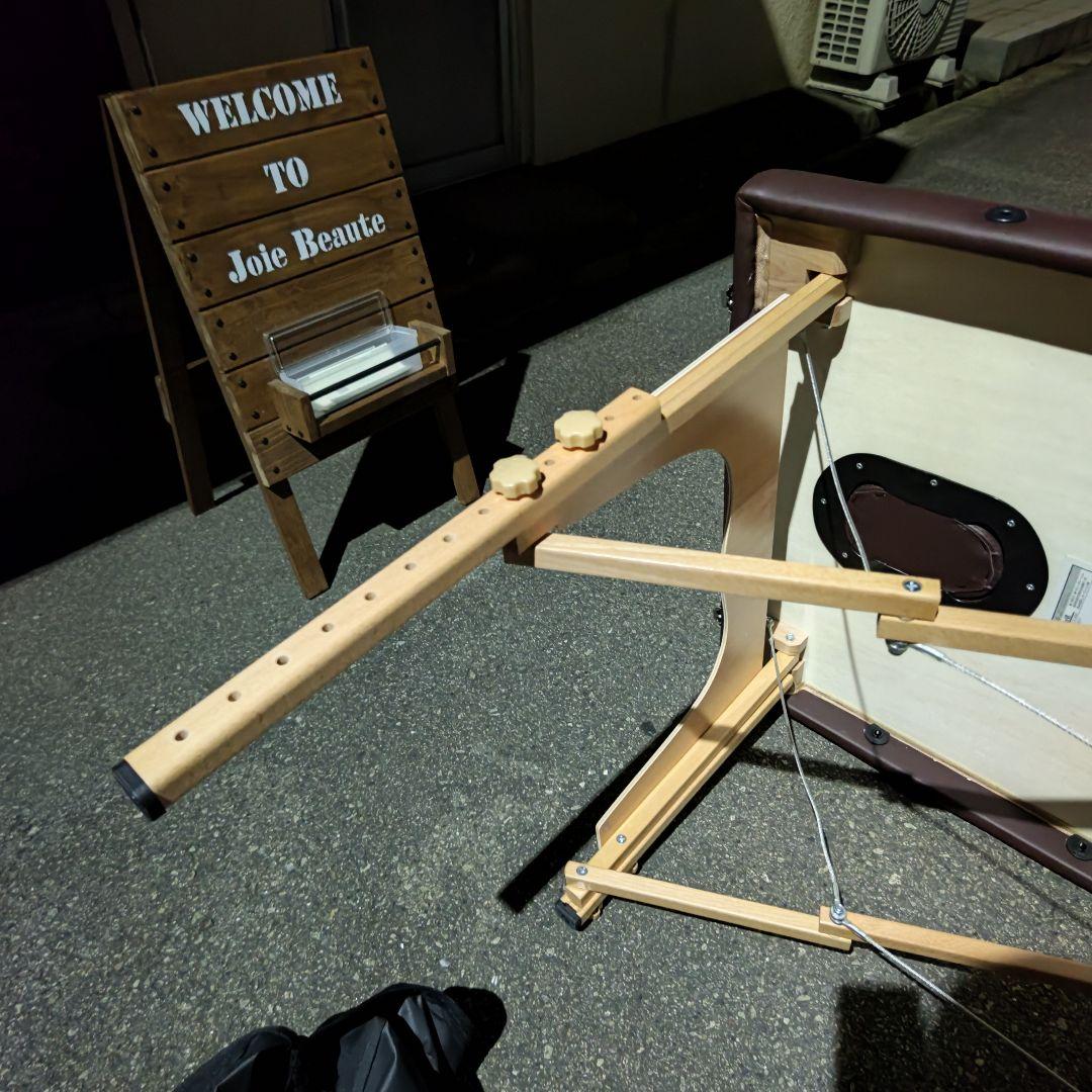 wakuwaku エステ用簡易ベッド ヘッドレスト 美品