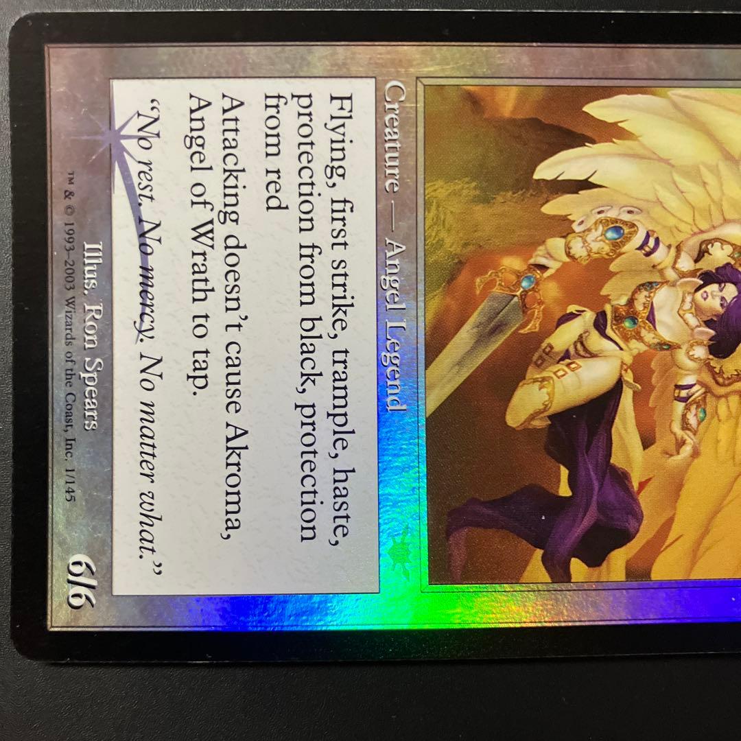 【初版Foil】 MTG 怒りの天使アクローマ　英語版　LGN　2枚セット