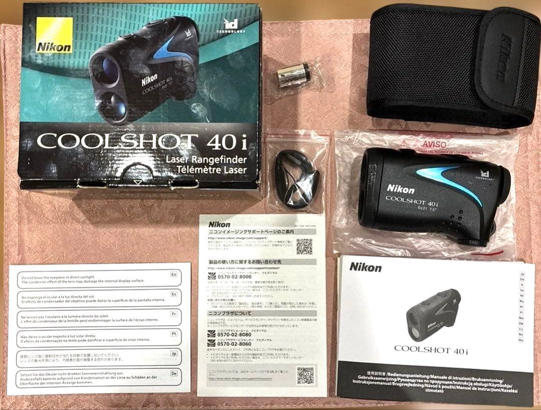 [新品　未使用品]Nikonニコン COOLSHOT 40i ゴルフ距離計