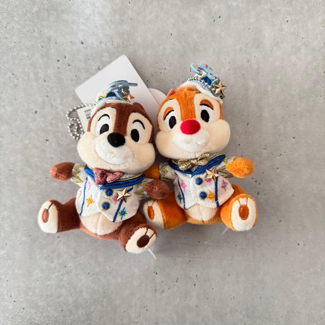 新品タグ付き　ディズニーシー タイムトゥシャイン ぬいぐるみバッチ コンプリート