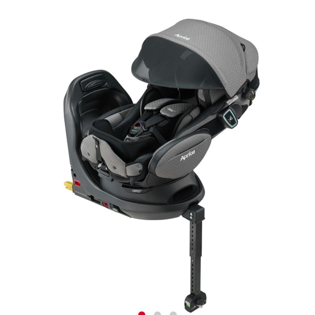 Aprica チャイルドシート グレー ISOFIX対応
