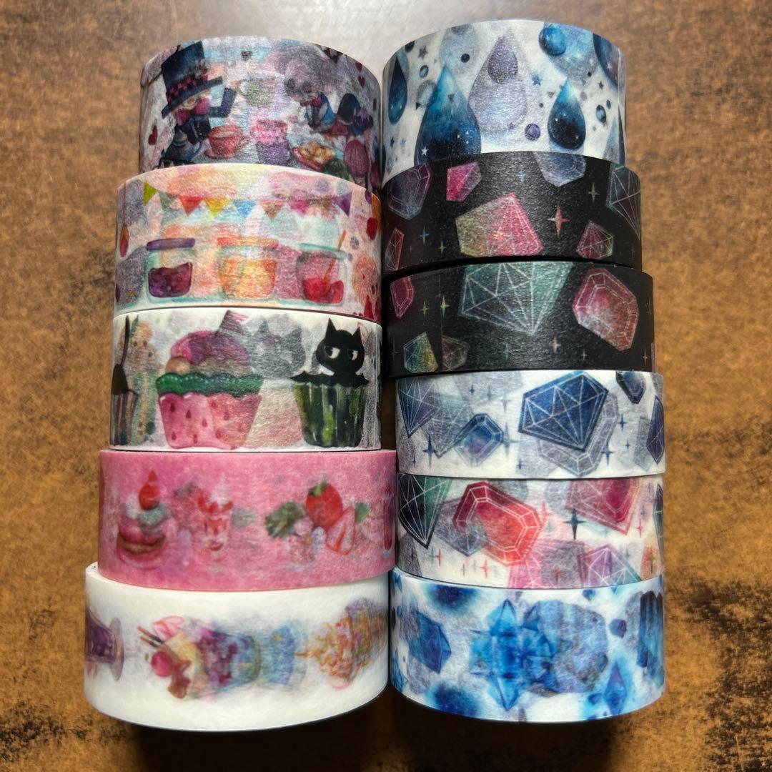 マスキングテープ (中古) #4520 ゆゆう &colors 作家さん