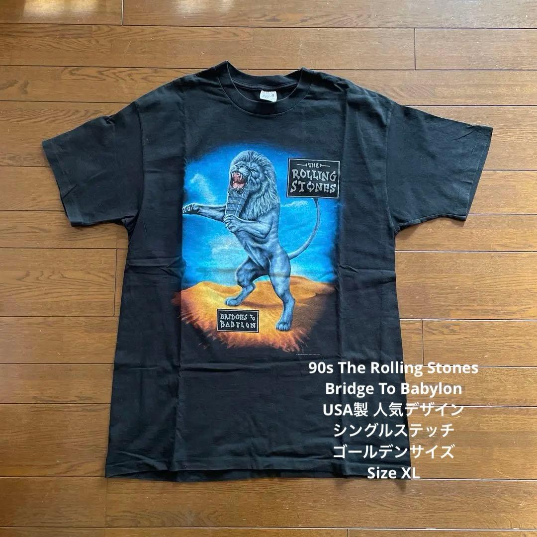 90s The Rolling Stones 極美品 USA製 ゴールデンサイズ