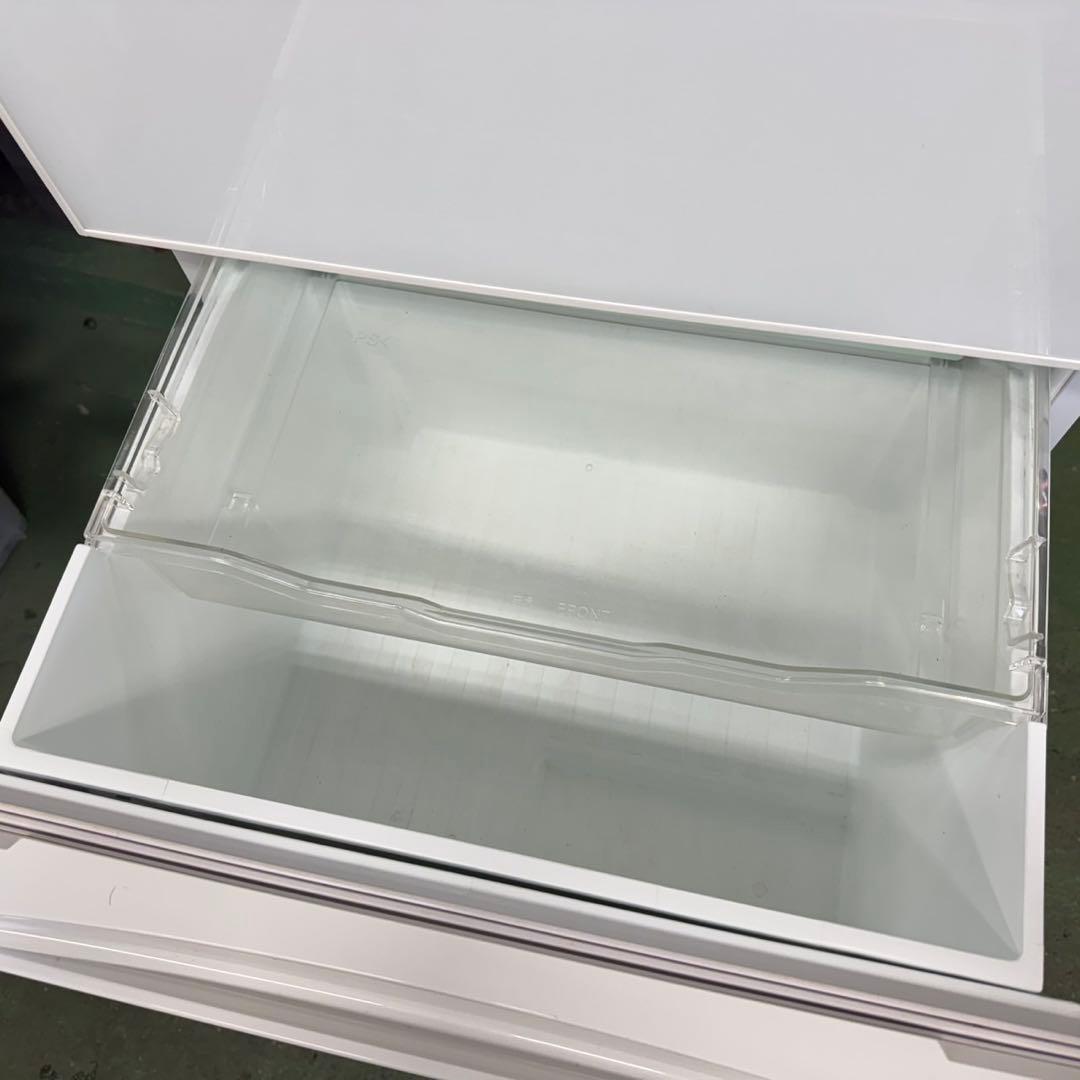 313 大型冷蔵庫　左開き　300L〜400L 自動製氷機付　鏡面デザイン　格安