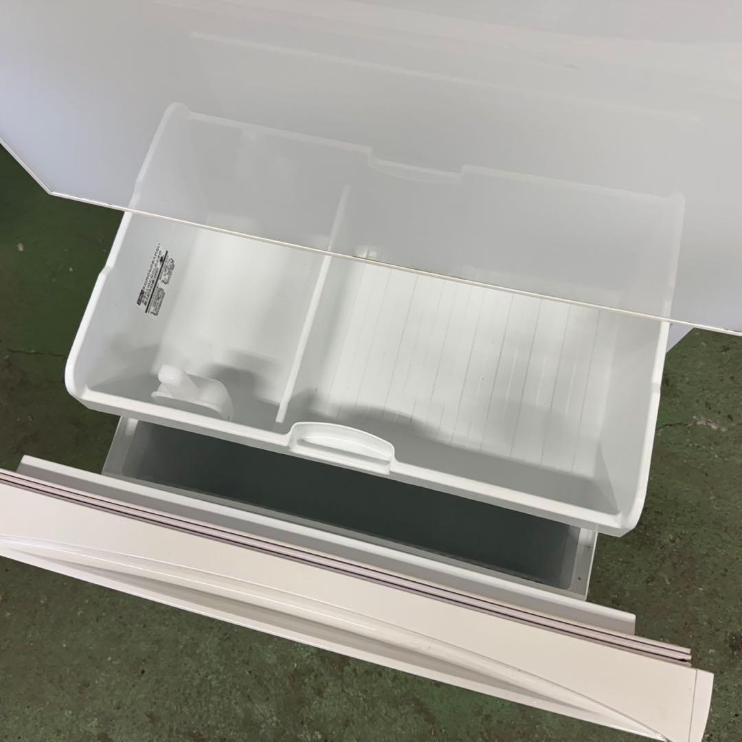 313 大型冷蔵庫　左開き　300L〜400L 自動製氷機付　鏡面デザイン　格安