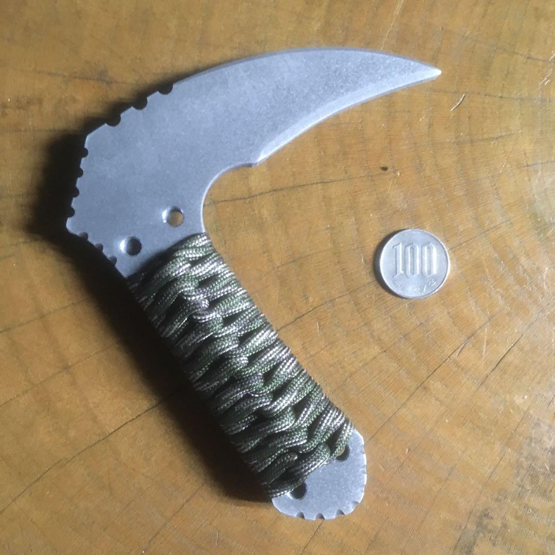 No 166 カスタム トレーニングナイフ　刃無し