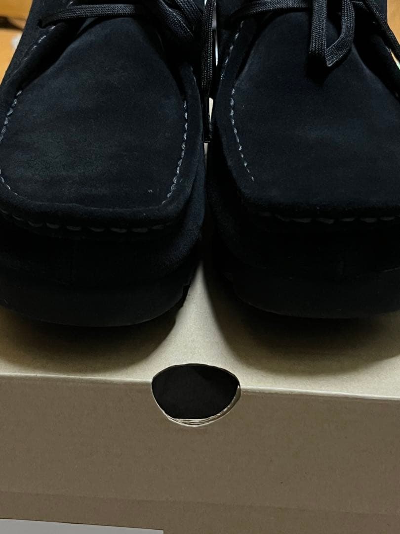 クラークス ワラビーGTX Black UK9