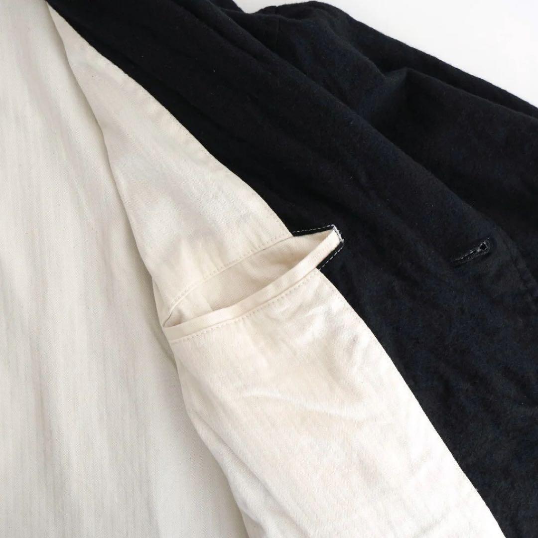 25aw コムデギャルソンオム　ウール縮絨　ジャケット　XS