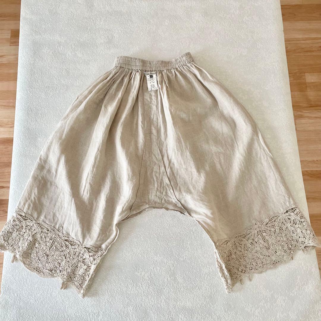 Vias Blomme コルトレイクリネン　バテンレース　サルエルパンツ