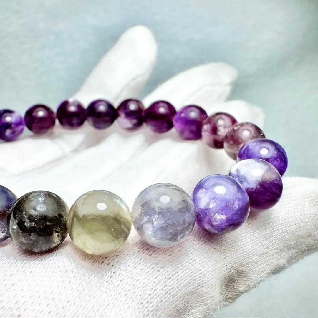 キラキラ！！　マルチカラーマイカ　ブレスレット