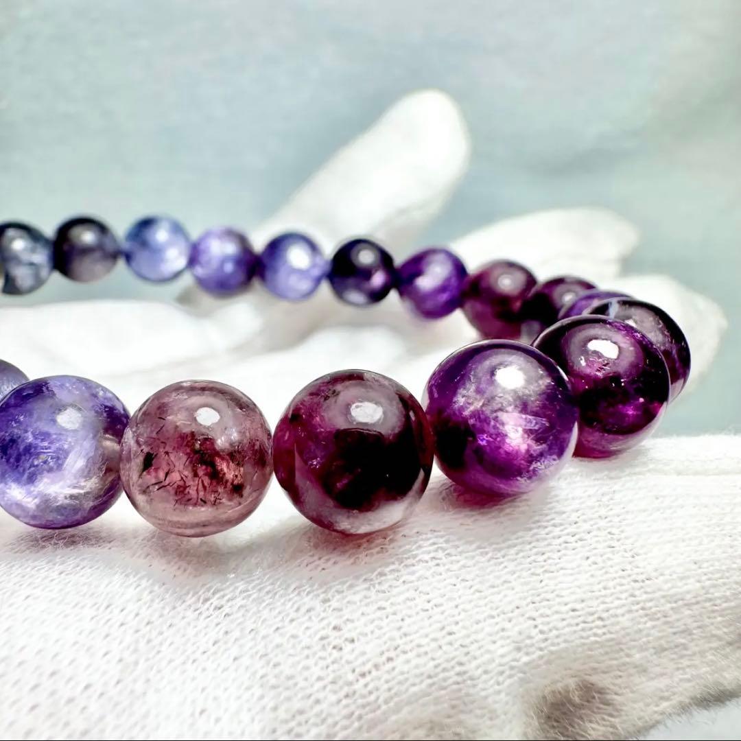 キラキラ！！　マルチカラーマイカ　ブレスレット