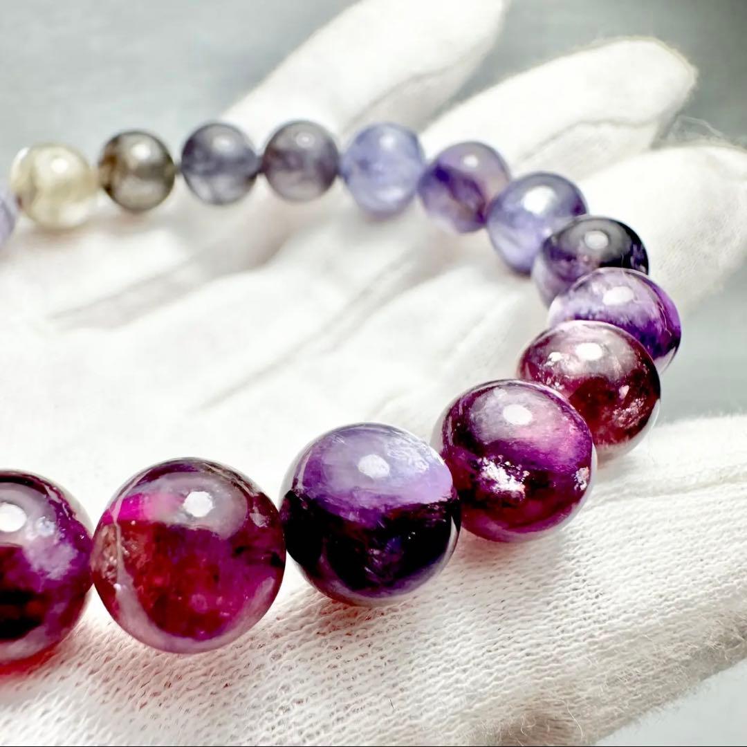 キラキラ！！　マルチカラーマイカ　ブレスレット