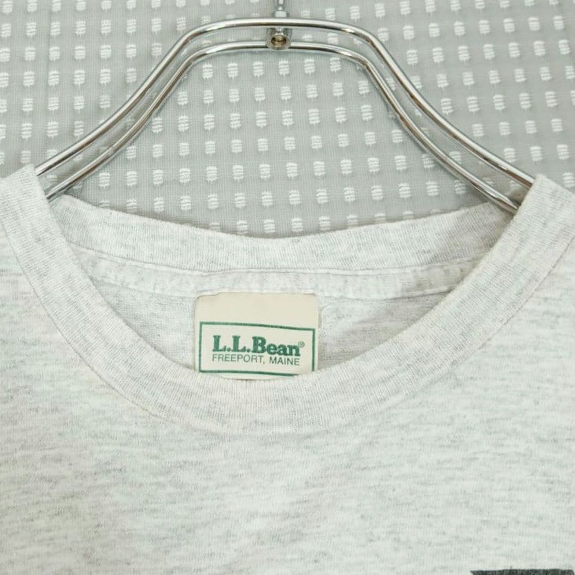 希少　L.L.Bean ヴィンテージTシャツ M　グレー USA製　US古着