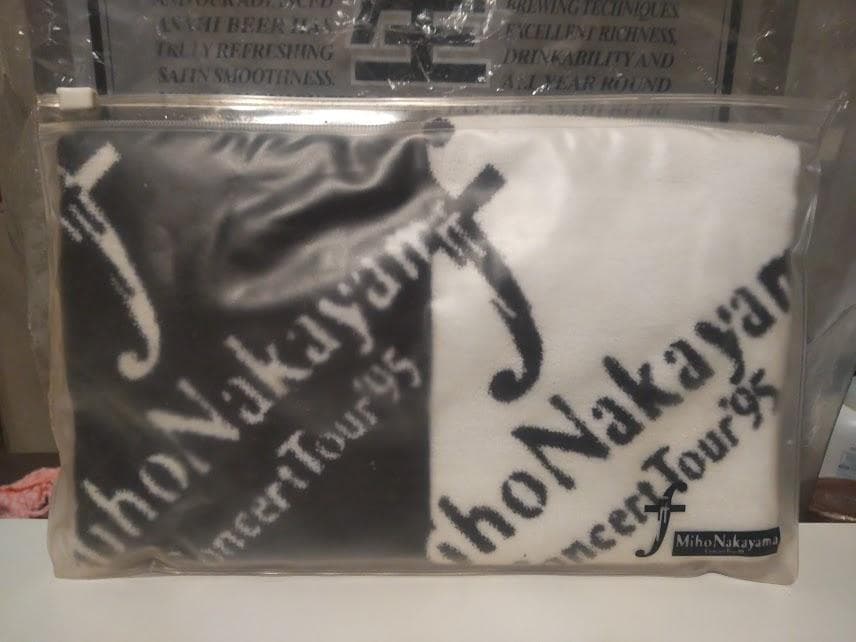 アイドル 歌手 1995年 Tour f コンサートツアー 中山美穂 タオル