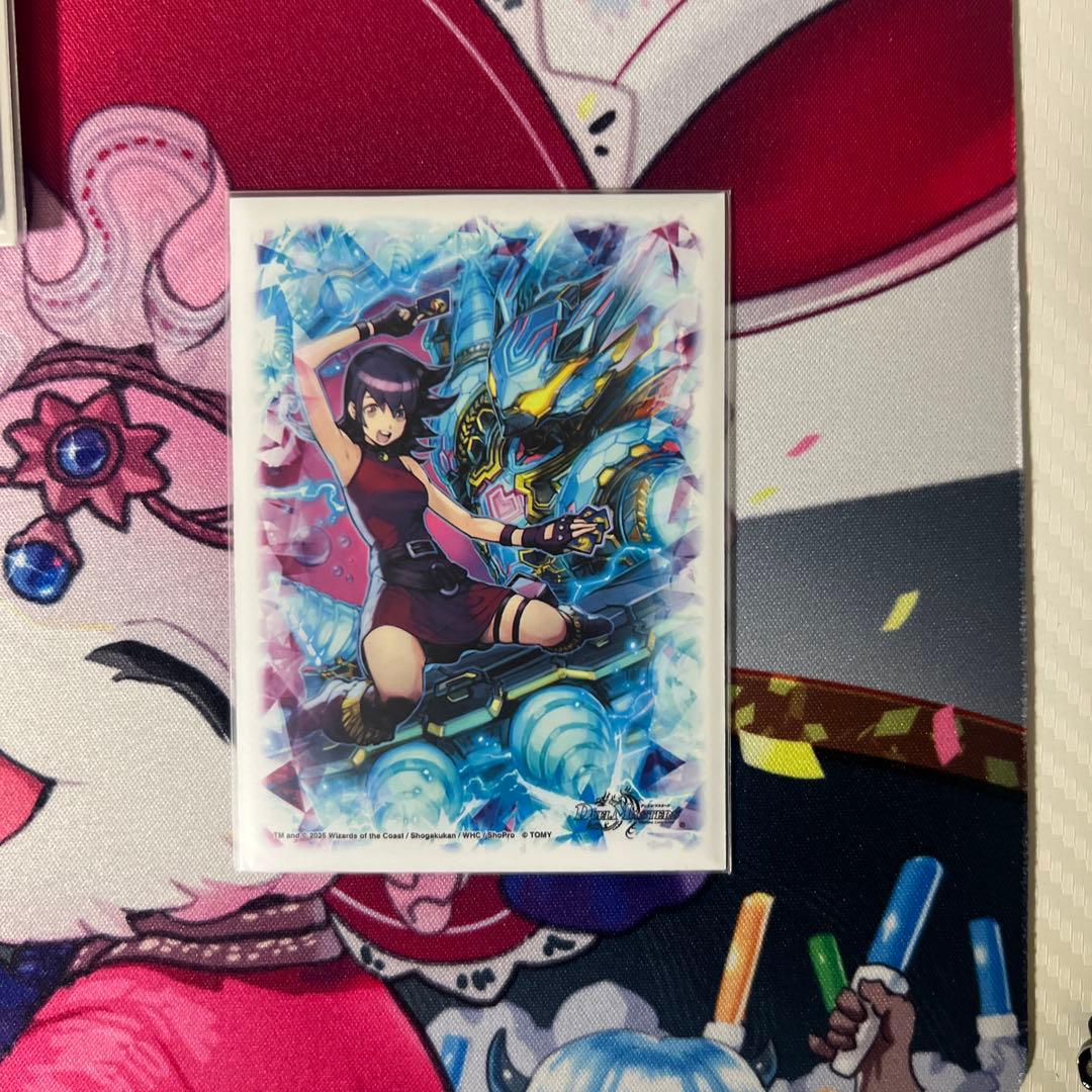 青単サイバー　3重スリーブ・ルードザーナ・予備スリーブ付き