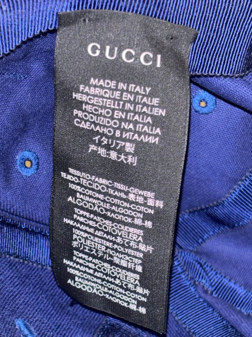 【 GUCCI 】NYヤンキース グッチ ベースボールキャップ 57-61cm