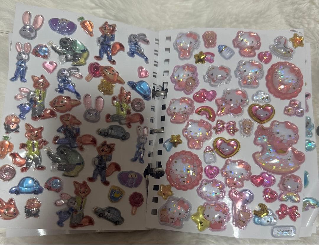 シール帳 完成品 ボンボンドロップシール バインダー