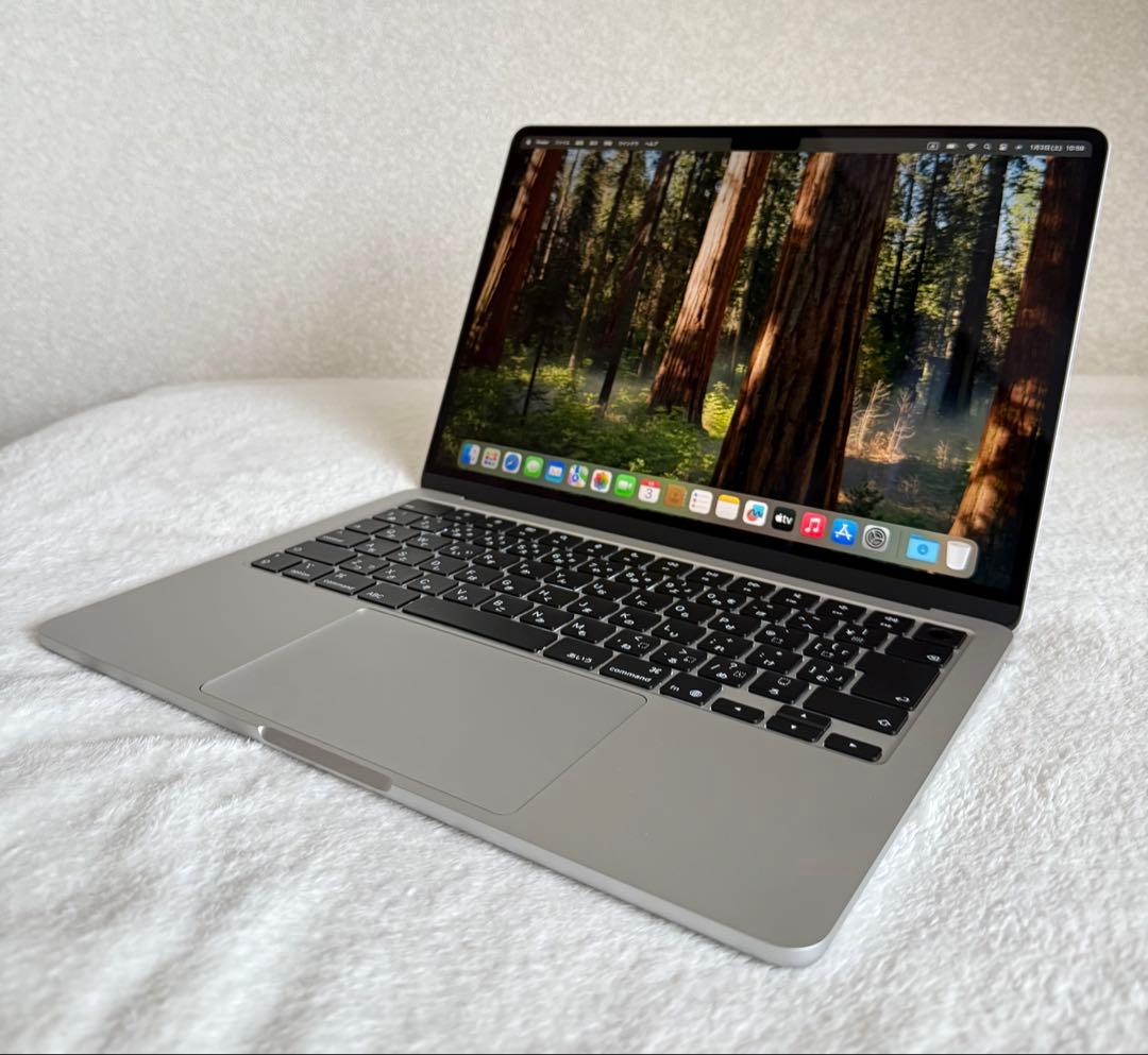 美品Apple 13インチMacBookAir M4 24GB 512GBメモリ