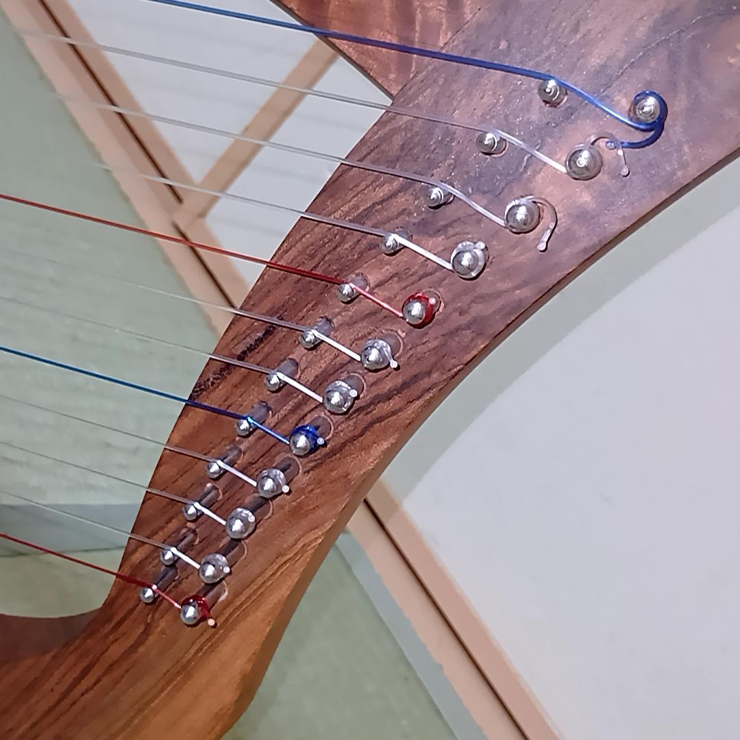 ベイビーハープ　12弦　教本付き　グレースハープ