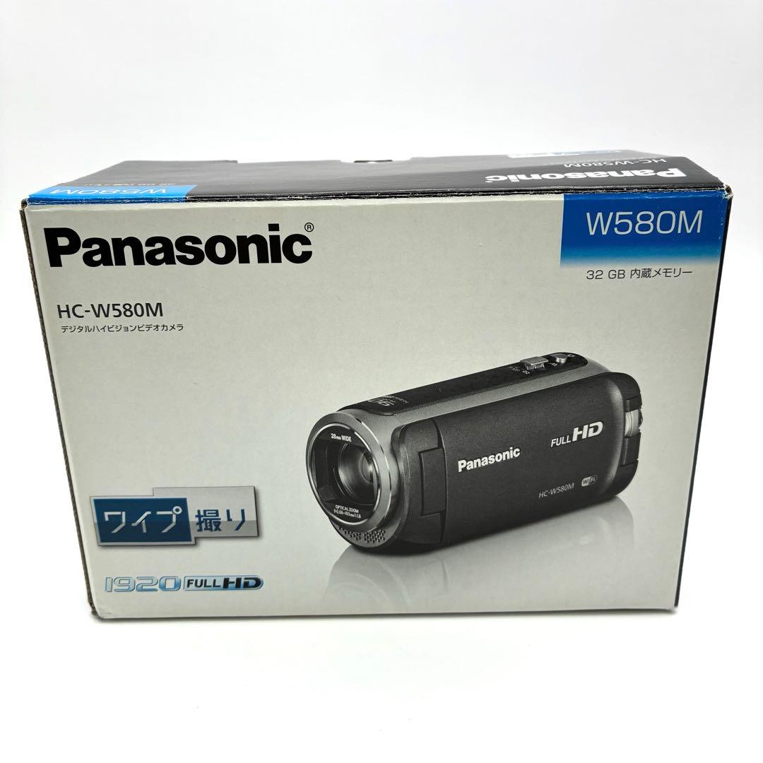 【未使用級】Panasonic HC-W580M ビデオカメラ 本体 外箱付き
