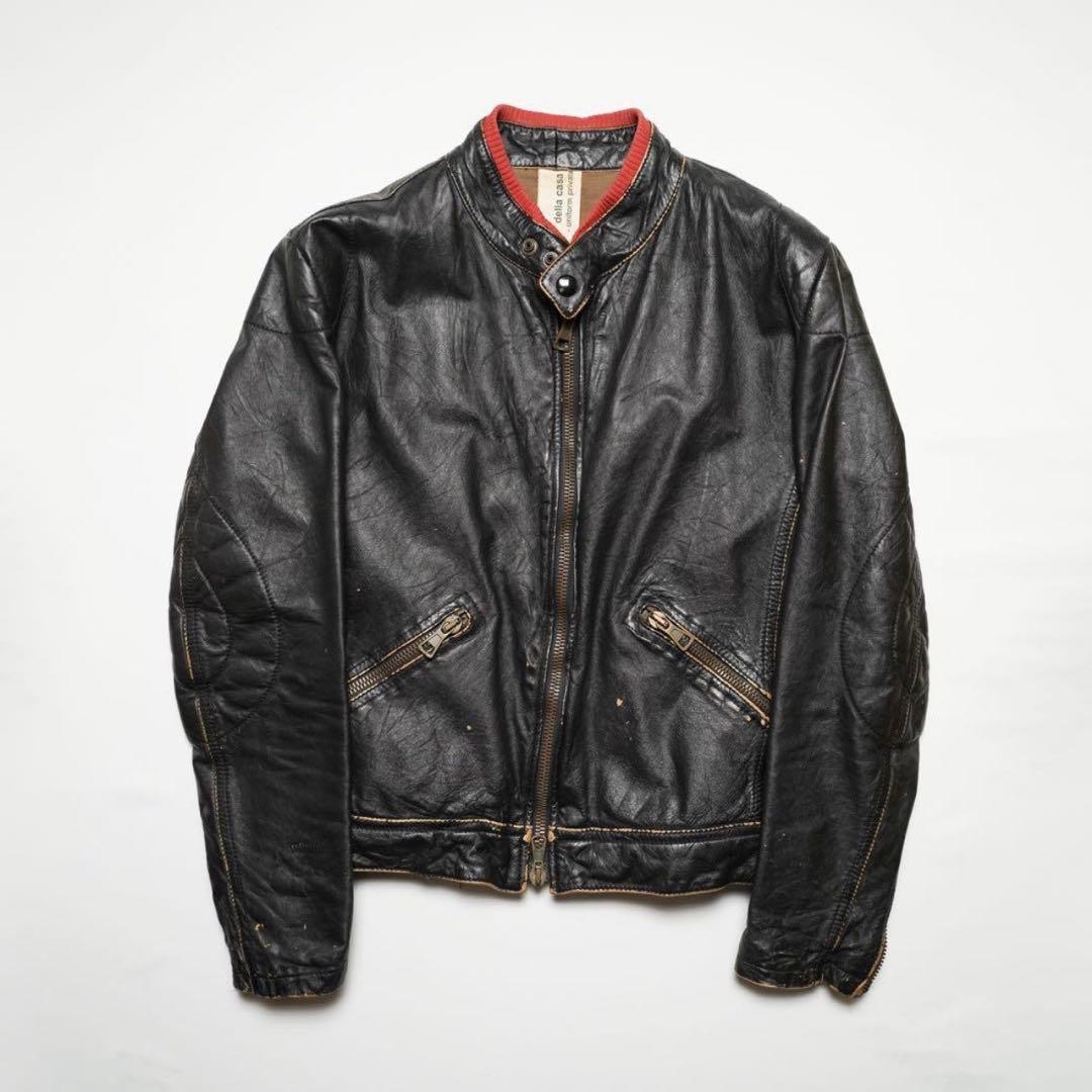 【つむじ【 】さん専用】della casa シングルライダースジャケット