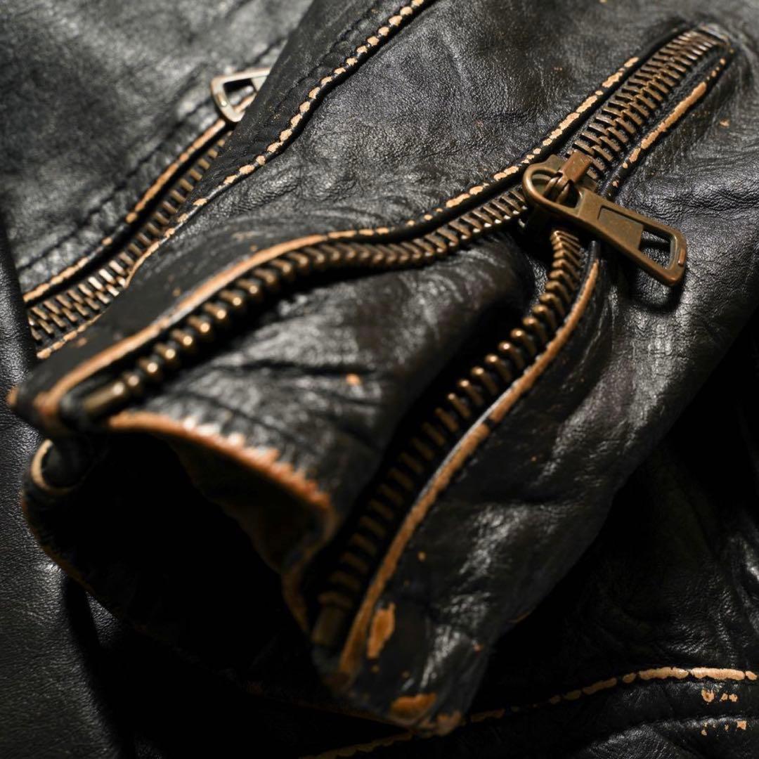 【つむじ【 】さん専用】della casa シングルライダースジャケット