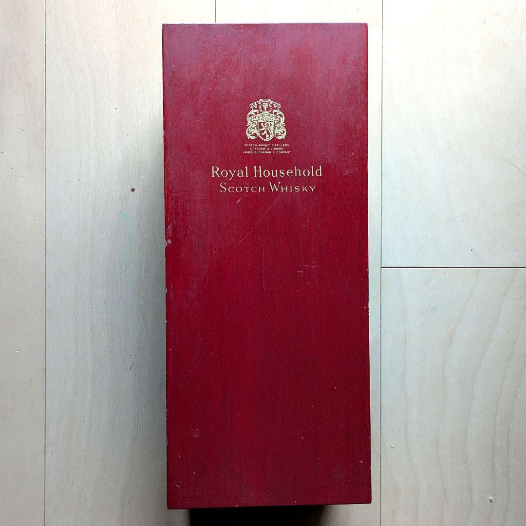 未開栓　ロイヤルハウスホールド 100周年記念ボトル 750ml 木箱付き特級