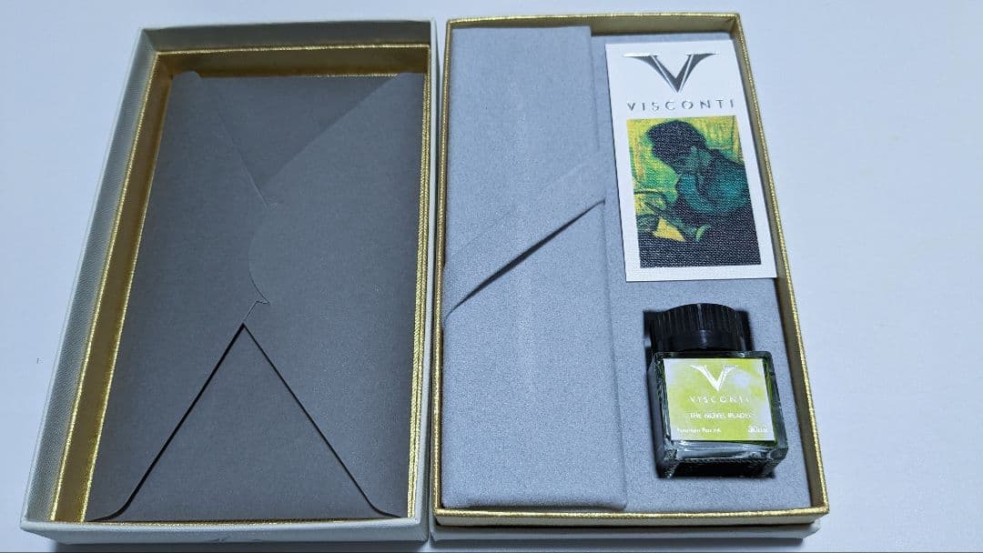 ビスコンティ ヴァン・ゴッホ コレクション 小説を読む人 万年筆 太字