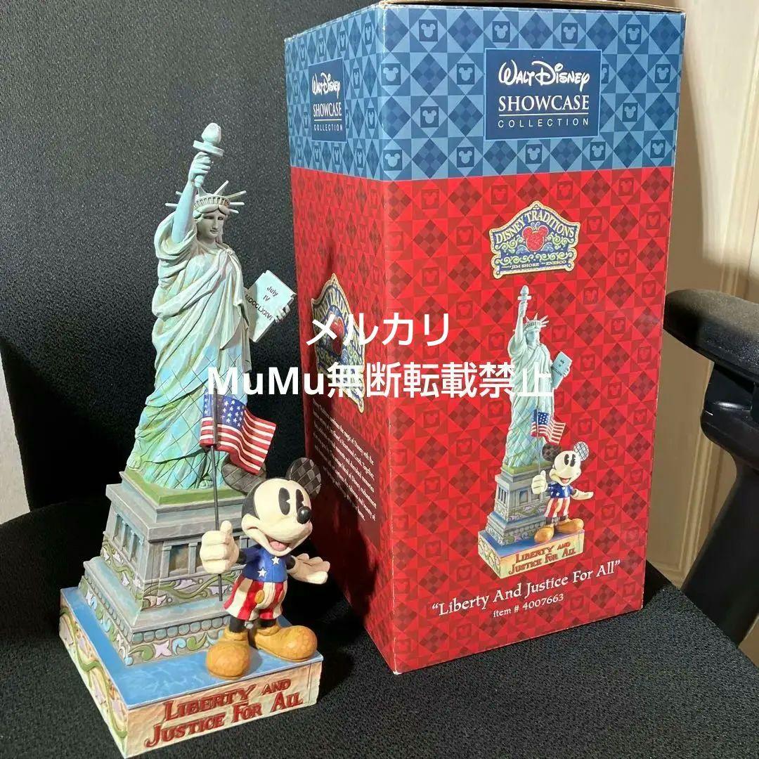 レア ミッキーマウス & 自由の女神 ヴィンテージ 置物