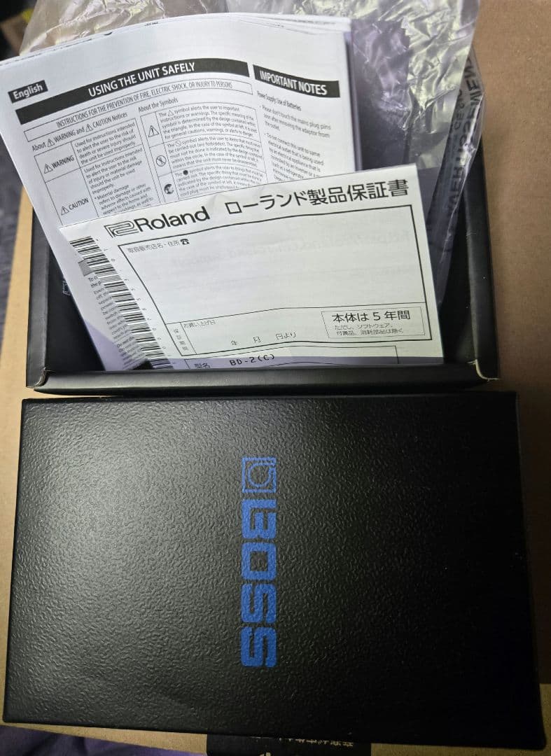 BOSS Blues D BD-2 箱付き