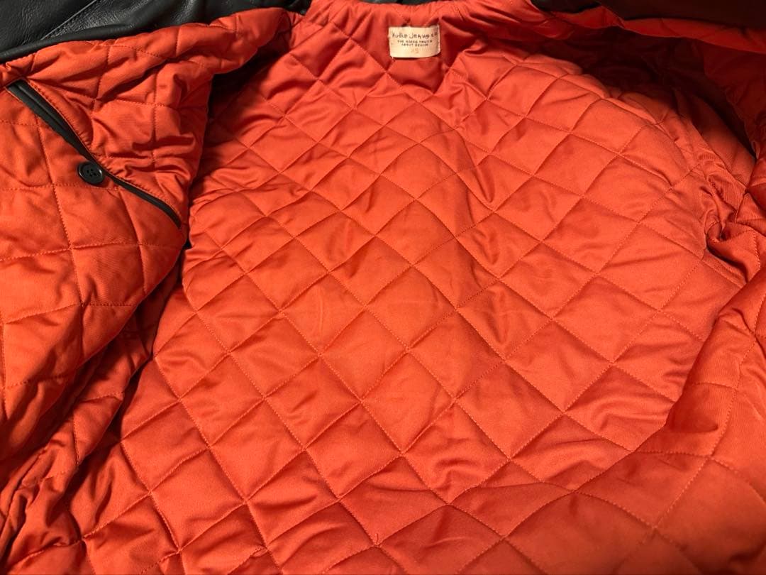 Nudie Jeans eddy leather jacket レザージャケット