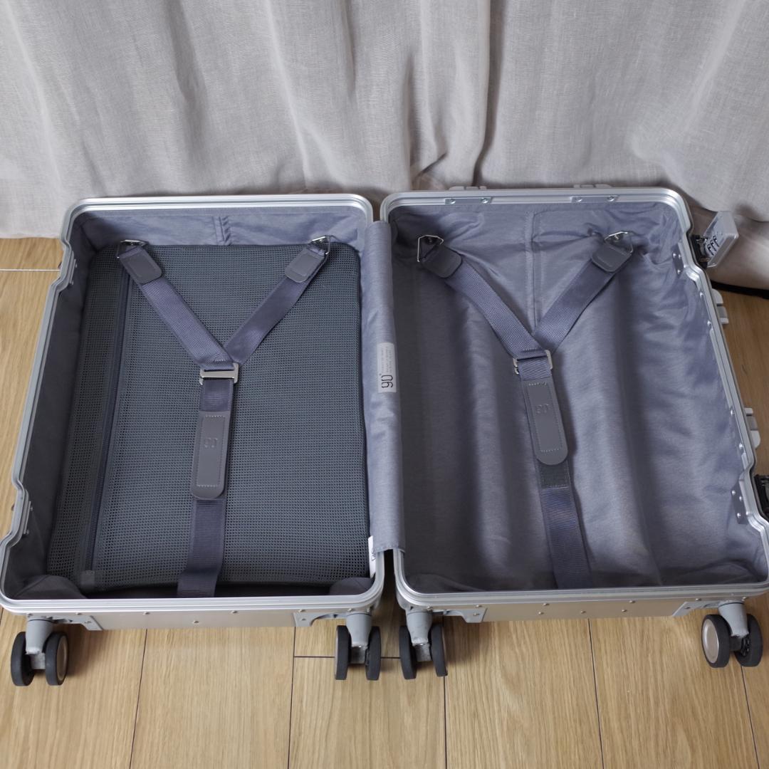 アルミシルバースーツケース　機内持ち込みサイズ　３１L　Xiaomi シャオミ