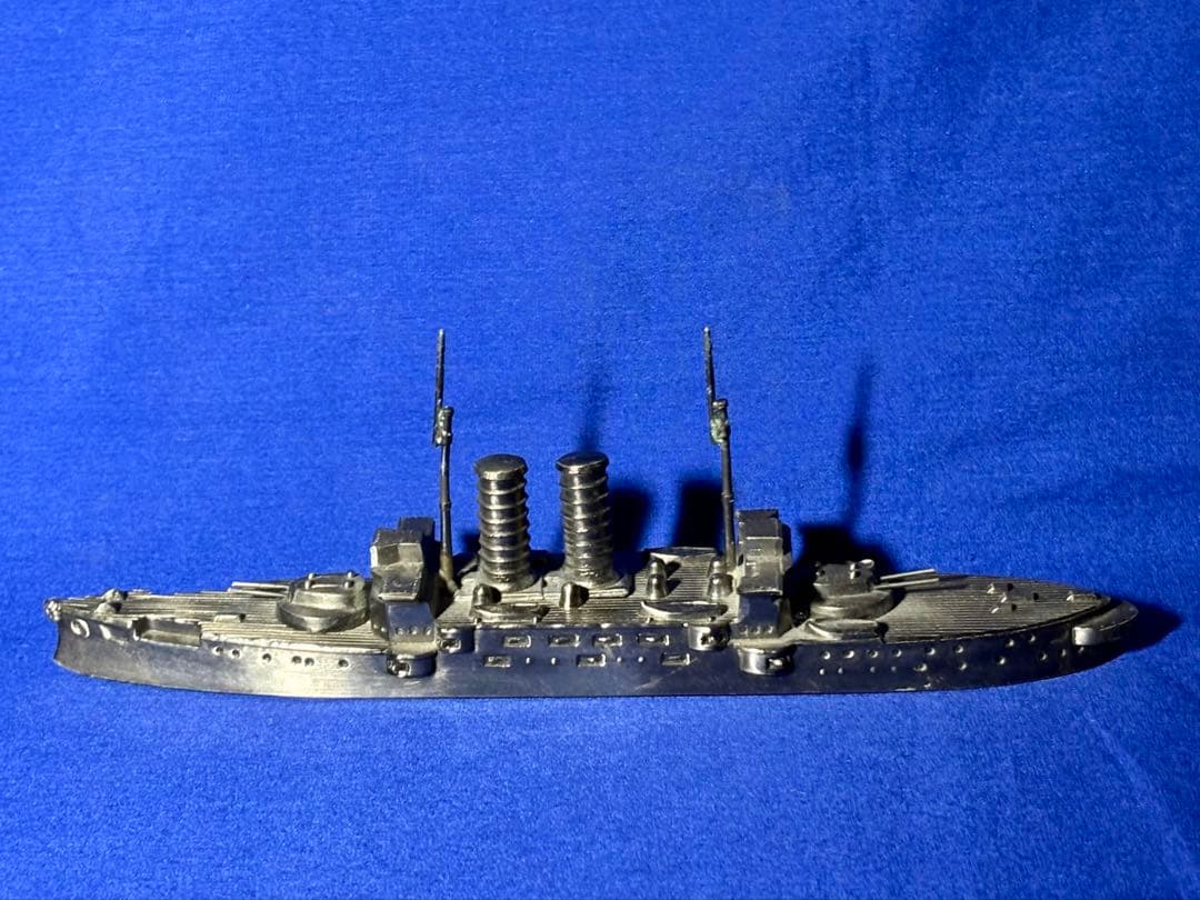 極美 絶版希少品 三笠保存會 戦艦三笠 文鎮 置物 模型 日本海軍 軍艦 東郷