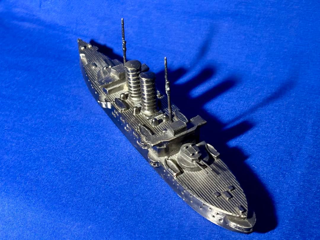 極美 絶版希少品 三笠保存會 戦艦三笠 文鎮 置物 模型 日本海軍 軍艦 東郷