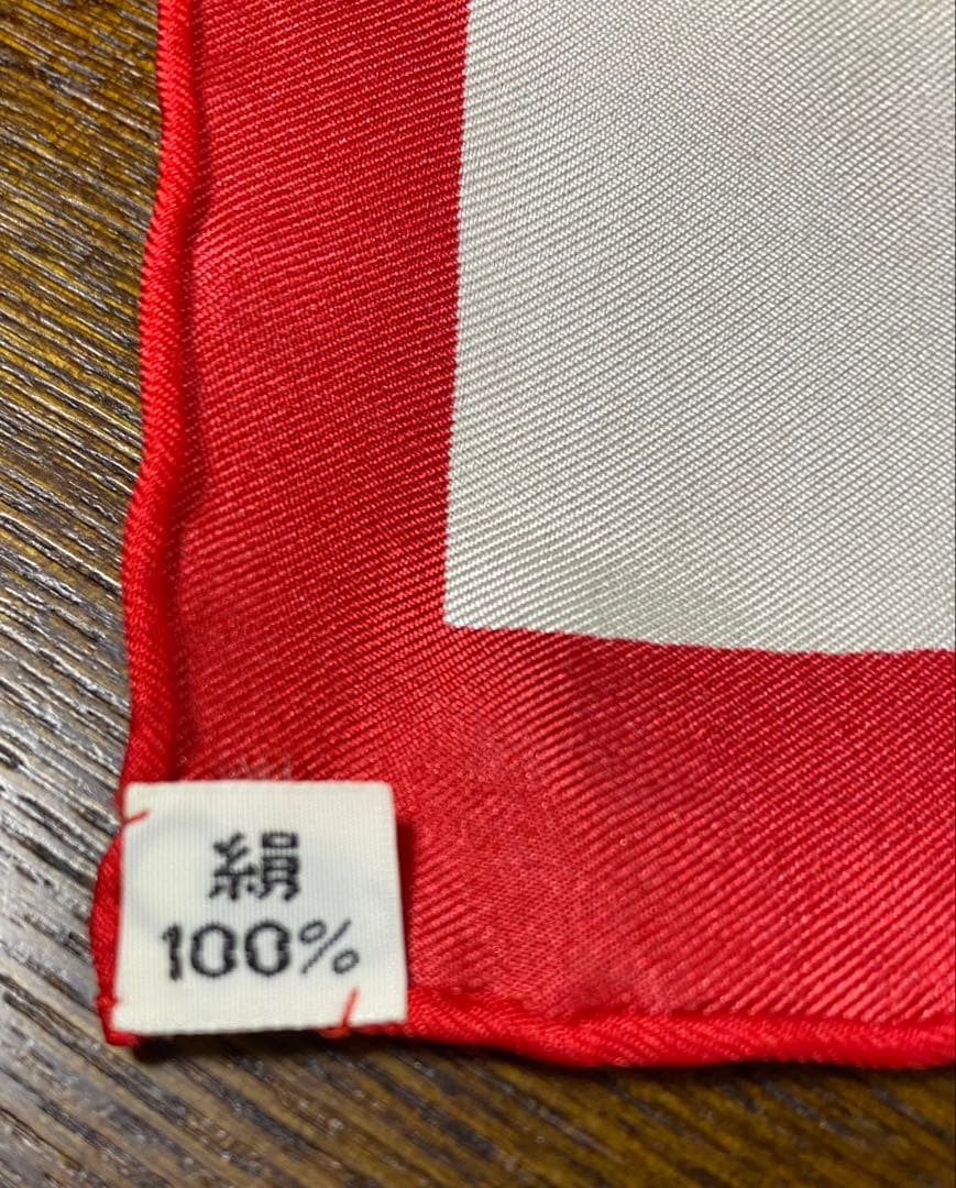 AIR FRANCE エールフランス　シルク　スカーフ　レア　レトロ