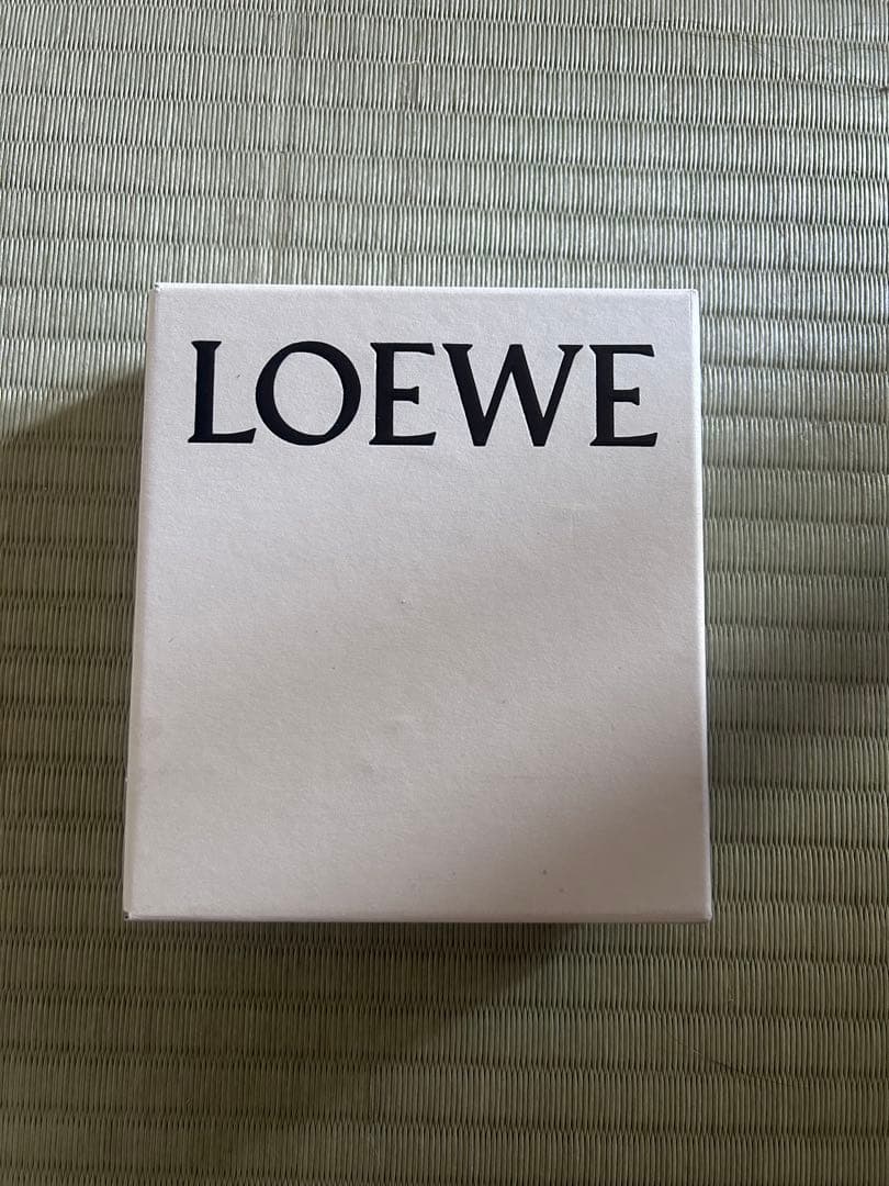LOEWE ネイビーレザー パスケース
