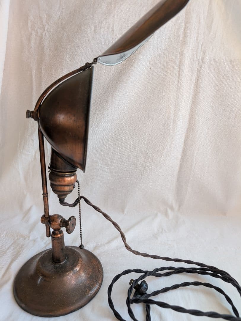 1910〜20年代　アメリカ　LYHNE社製デスクランプ　インダストリアル