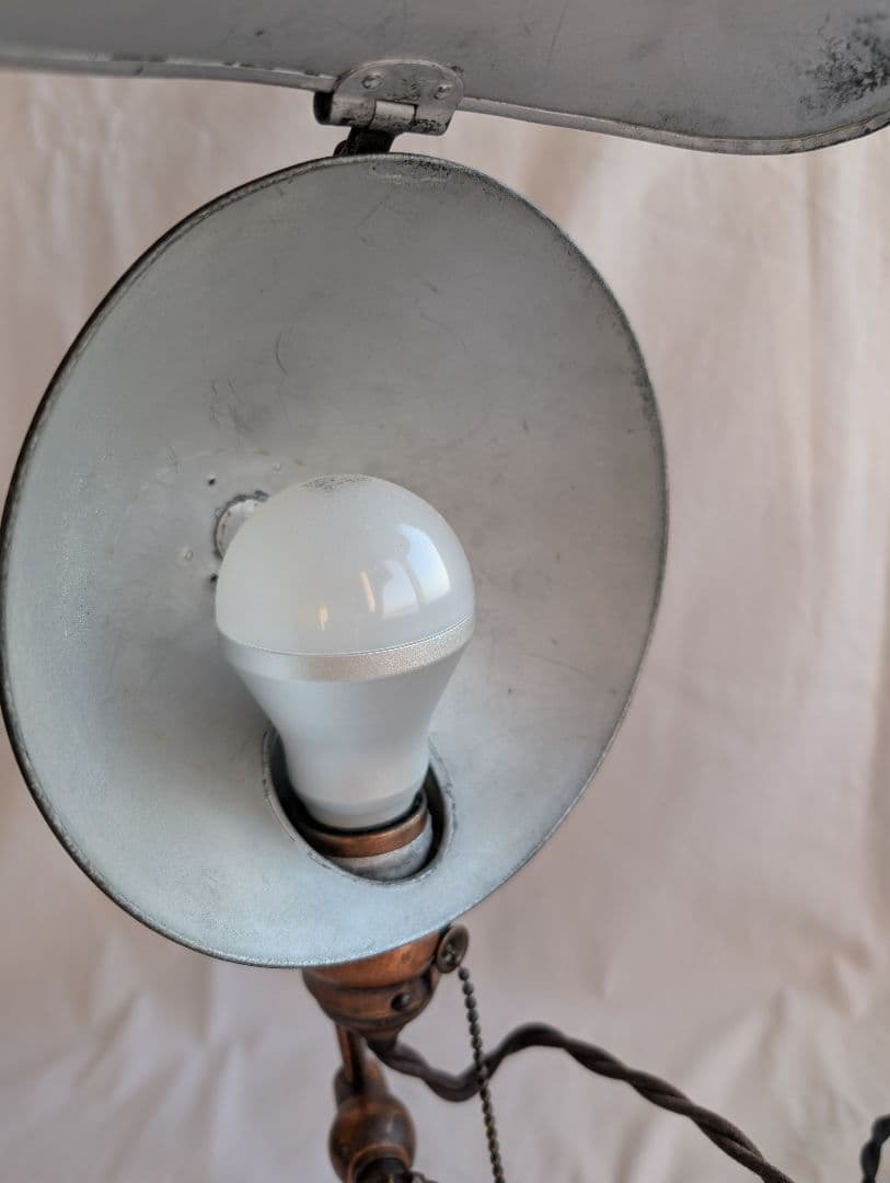 1910〜20年代　アメリカ　LYHNE社製デスクランプ　インダストリアル