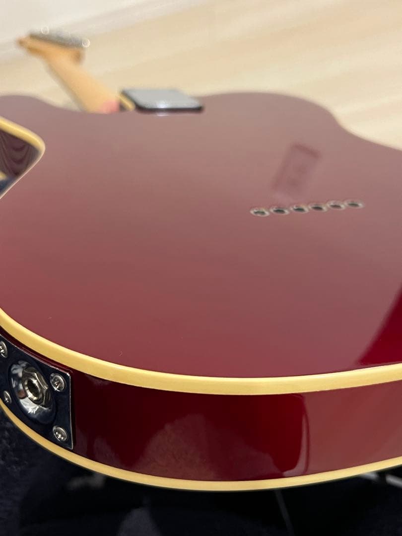 Crews テレキャスター　ギグバッグ付 キャンディアップルレッド