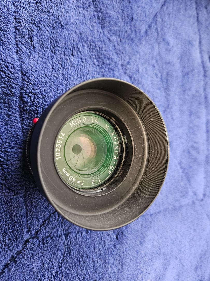 ゆ*★様 Minolta CLE フィルムカメラ M Rokkor 40mm f