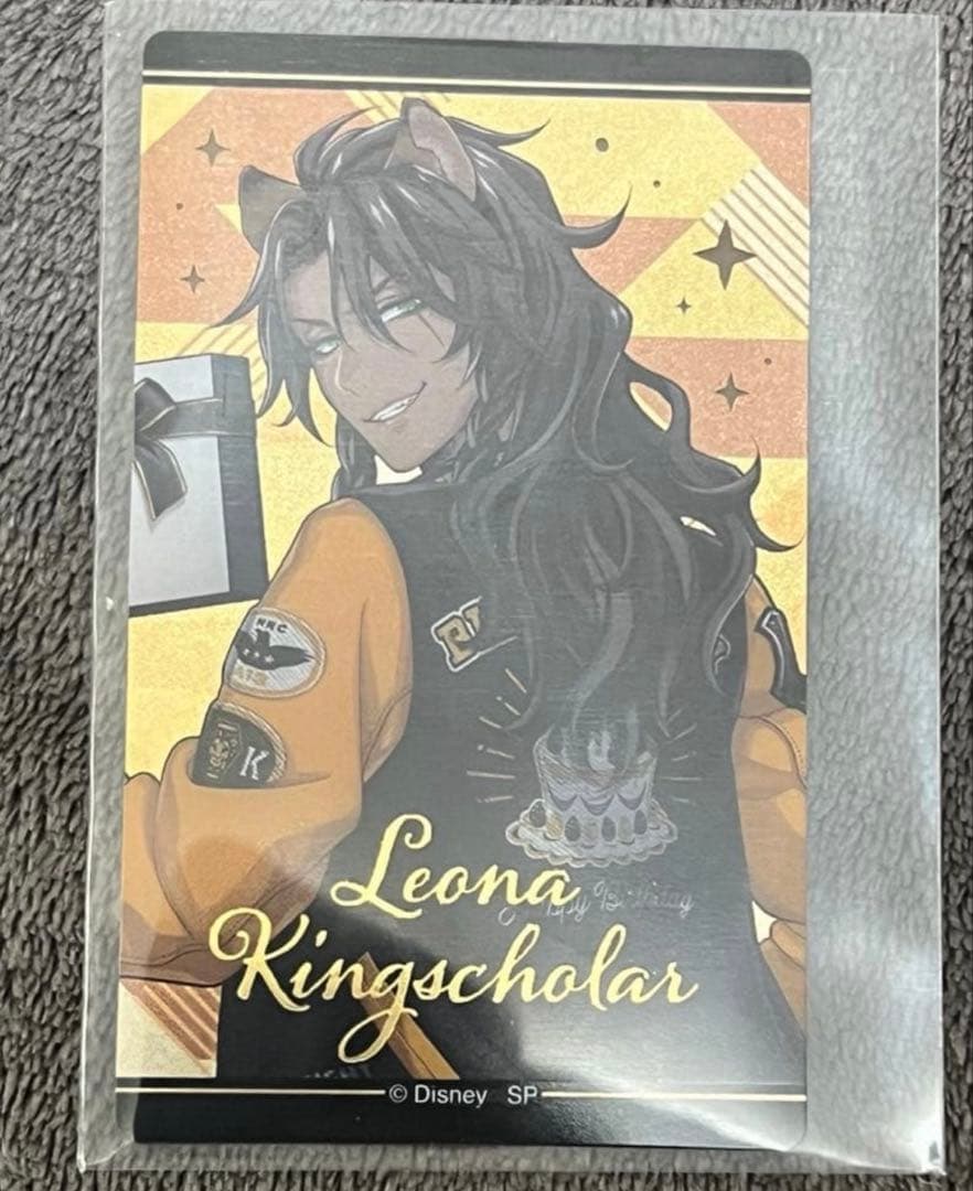 ツイステ　AGF箔押し缶バッジ、ふぁぼカ、クリカ(箔有)等　レオナ、ジャック