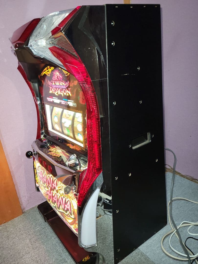 5号機 パチスロ実機 ツインドラゴンハナハナ30