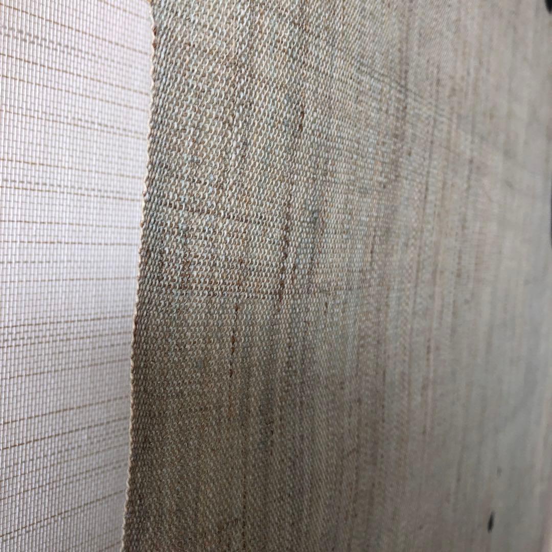 【新品】　作家作品　のれん　「涼」　うぐいす色