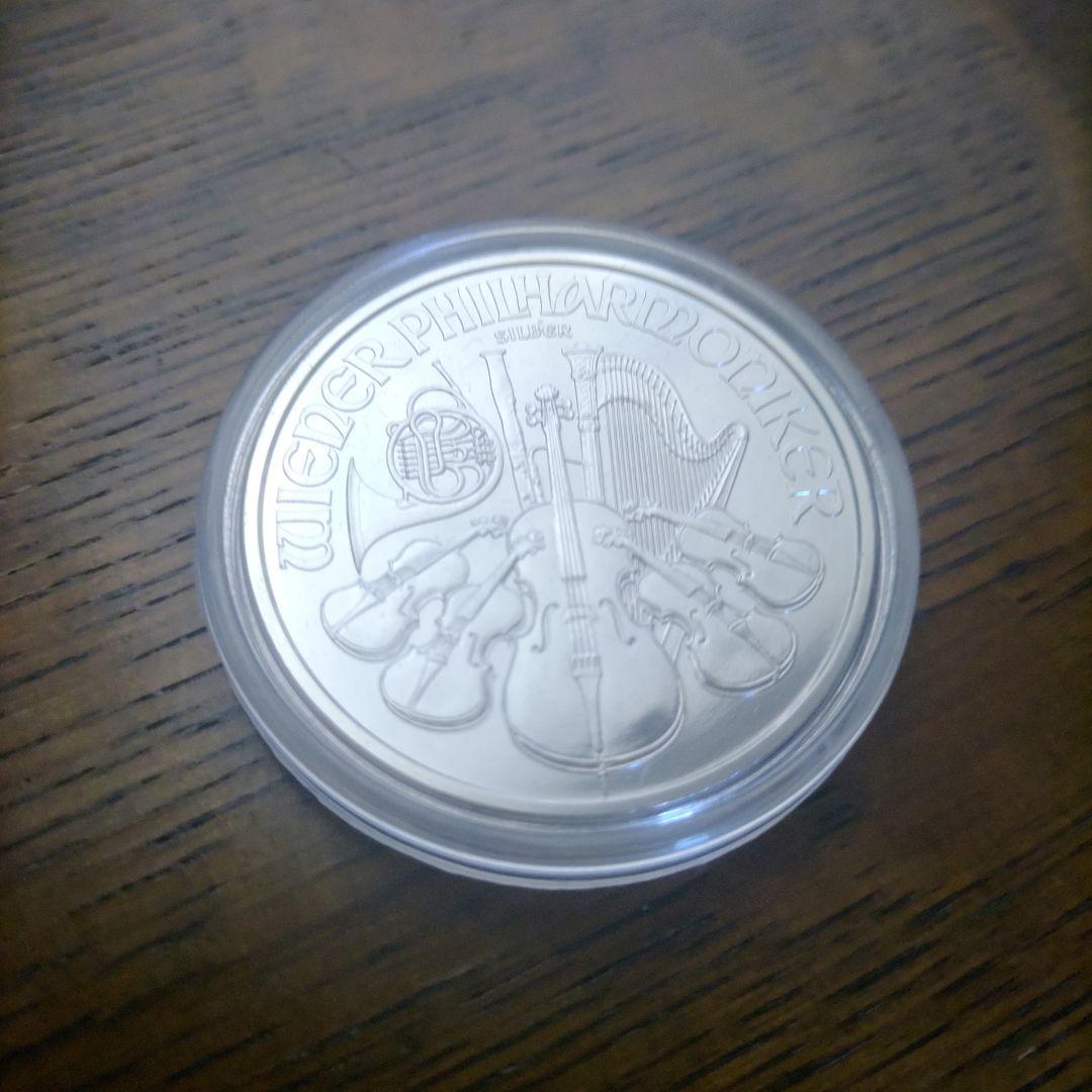 【純銀】オーストリア ウィーン銀貨 2021年 1オンス 3枚セット