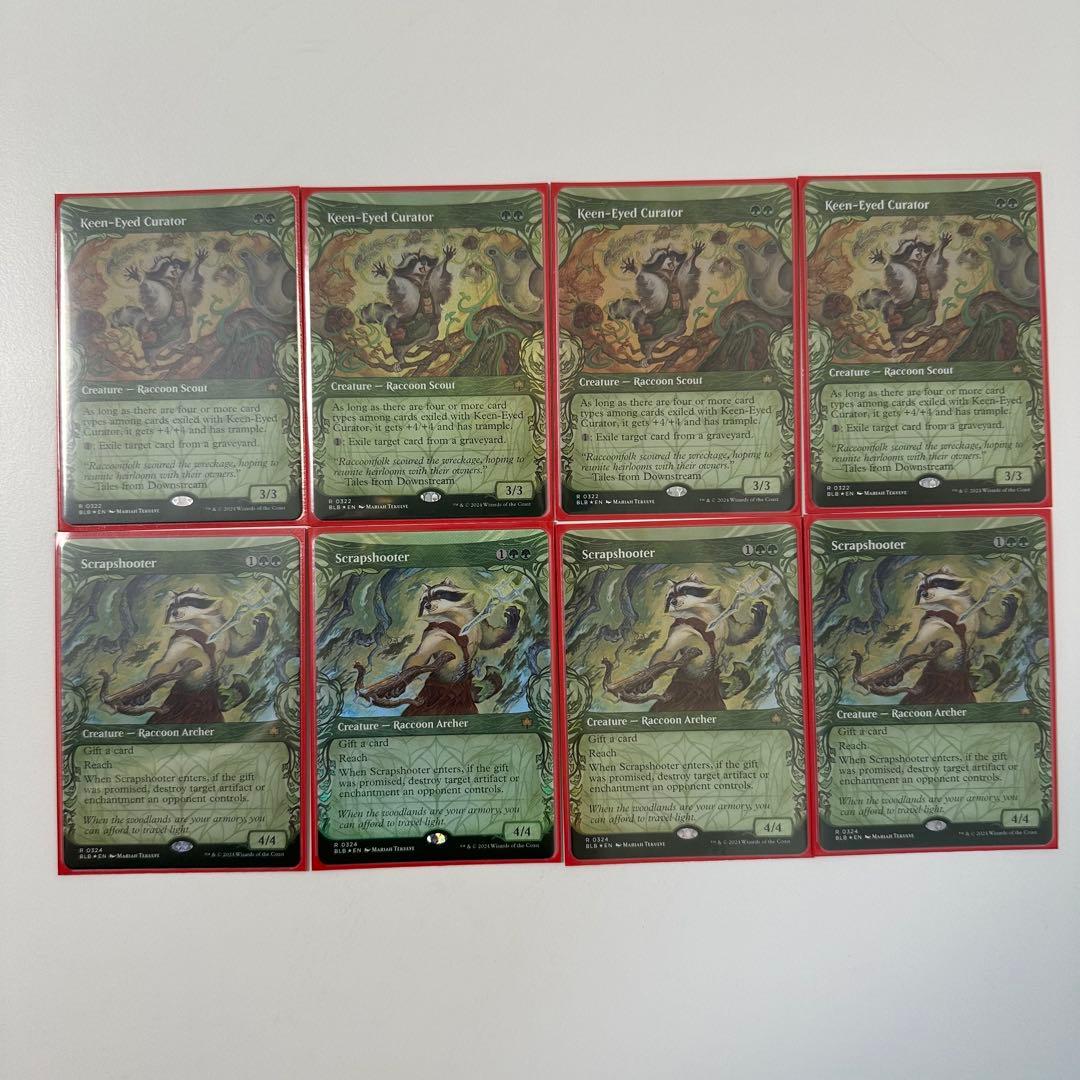 MTG/グルール(赤緑)昂揚/デッキパーツ×46枚/英語/Foil